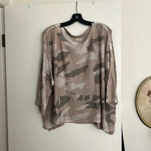 Camouflage sweater